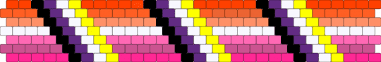 Non-binary and lesbian flag - orange,pink,non binary,lesbian,non binary and lesbian,lesbian and nonbinary,pride,lgbtqia