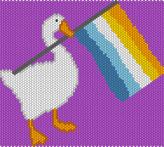 Credit: i_w1ll_3at_h34rt - pink,aroace,acesexual,lgbtqia,queer,gayyyyyy,buck,goose,untitled duck game
