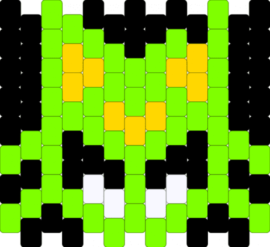 GNARPY charm - green,gnarpy,charm,alien,alien cat,cat,space