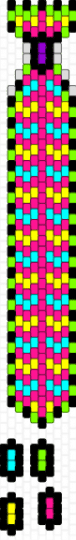 Neon bow tie - pink,cotdboldcolors,neon,bowtie,green,black,colorful