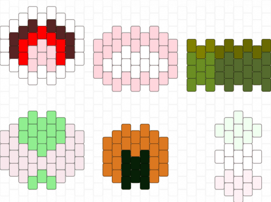 Mochi ^_^ - white,teal,orange,gold,mochi,food,pink,green,japanese