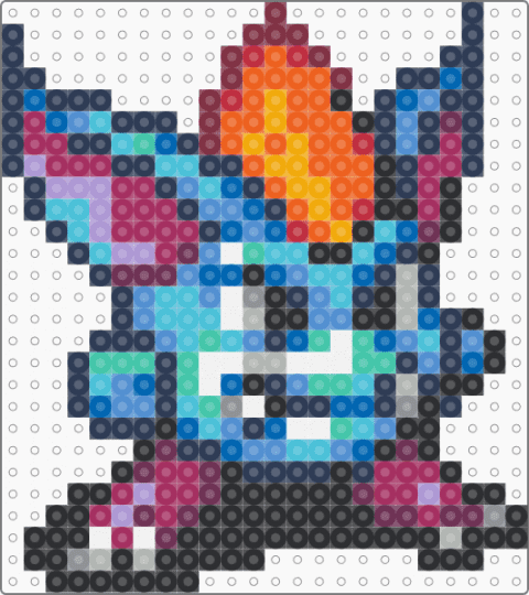 Goblin (BOF2) - purple,pink,light blue,orange,cotdgoblins,video games,games,nintendo