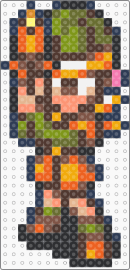 Lucca (Battle) - brown,orange,tan,colorful,games,gaming,video games,nintendo,chrono trigger