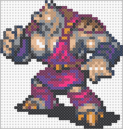 Rand (BOF2) - purple,pink,gray,beige,video games,games,nintendo