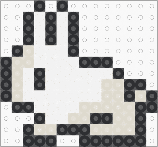 Terraria bunny - white,beige