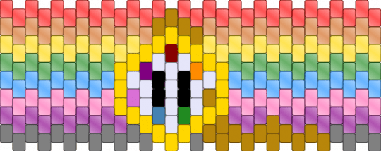 Dyle From DW!!! - yellow,orange,pink,colorful,dandys world,dyle,toons,dw,rainbow flower,cuff,rainbow,stopwatch