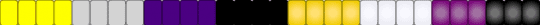 Non-Binary glow + normal single - yellow