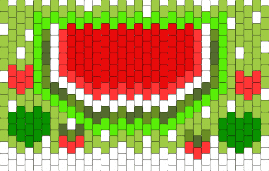 Watermelon Bag - green,red,bag,watermelon,melon,fruit