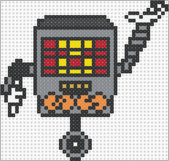 Mettaton Undertale - black,gray,mettaton,undertale,deltarune