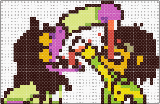 Kris and Susie juice - brown,yellow,kris,susie,deltarune,juice