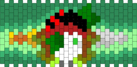 Griefer (True Panacea Vers.) from Block Tales - green,teal,block tales,bt,bt roblox,roblox,griefer,blocktales