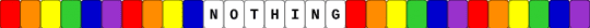 Nothing-Kandi Single - purple,rainbow,kandi single,random phrases,matching kandi singles