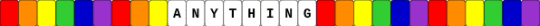 Anything-Kandi Single - red,orange,yellow,purple,rainbow,kandi single,random phrases,matching kandi singles