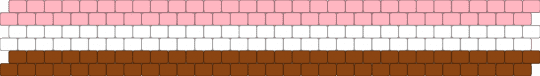 Neapolitan Kandi Cuff - pink,red,neapolitan,kandi cuff,peyote stitch