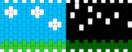Test - green,light blue