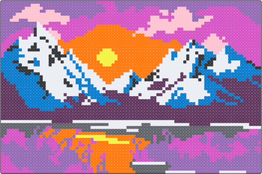 BobRoss5 - pink,bobross,nature,canvas,painting,picture,art