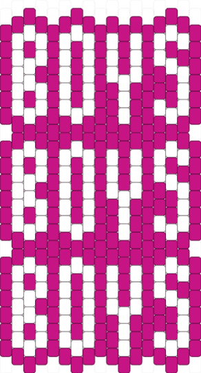 BOYS - white,pink