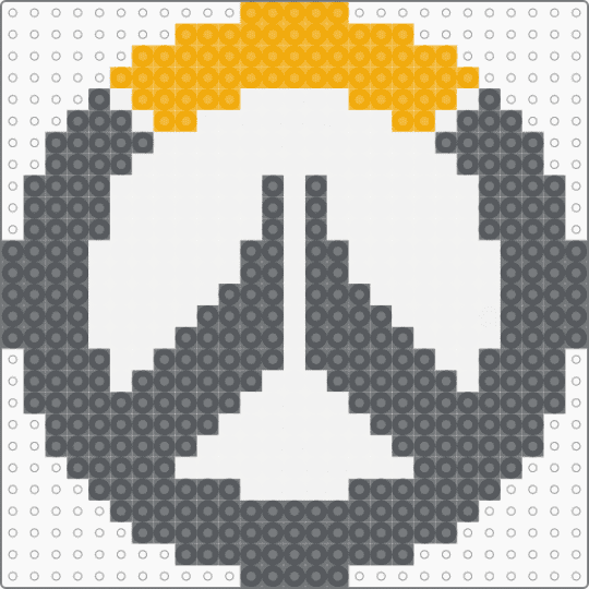 Overwatch Logo - gray