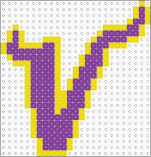 Vikings Logo - pink, yellow