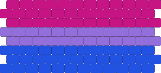 bisexual - pink,blue