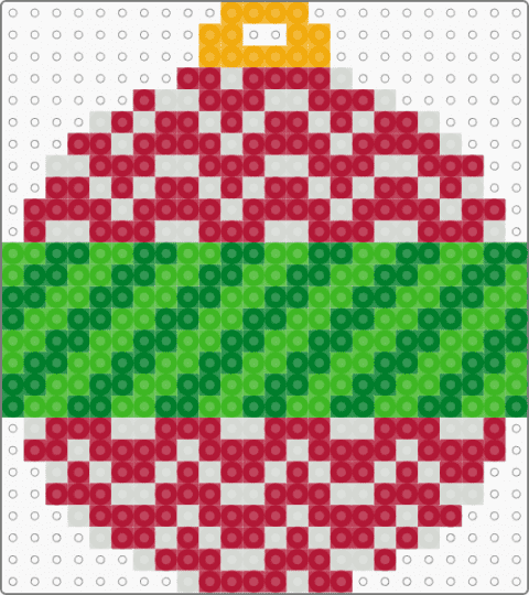 Ornament - red,green,cotdchristmas2025