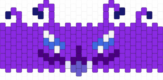 Purple alien cuff - purple