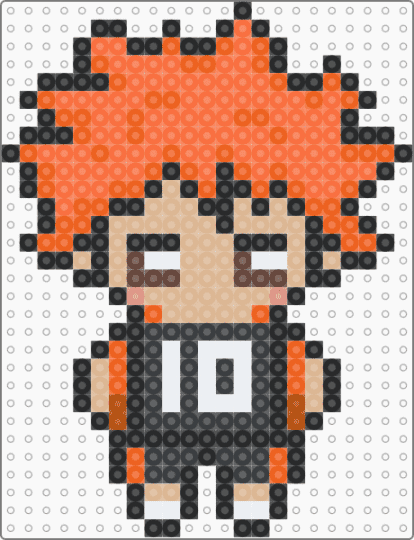 Shoyo Hinata - orange,beige,haikyuu,volleyball,anime,hinata