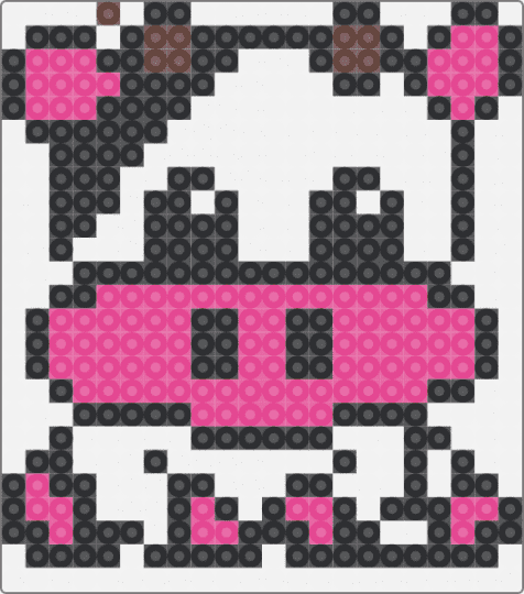 Cow - white,pink