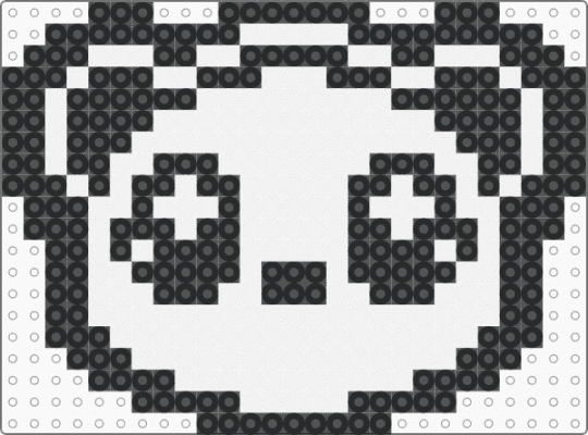 killer panda - black,white,killer panda,scene,emo,2010s