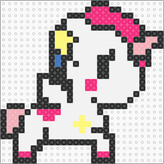 tokidoki - white,pink