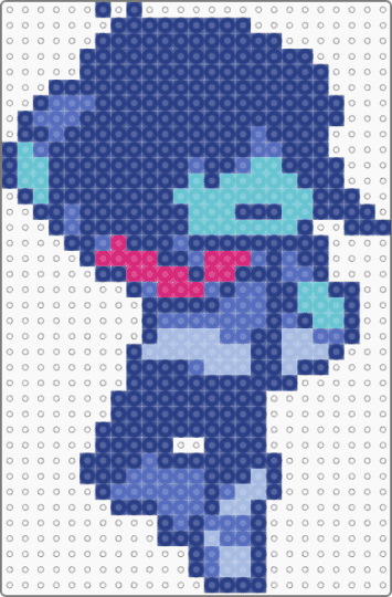 Kris Pirouette - blue,deltarune,kris