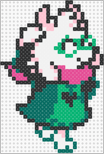 Ralsei Pirouette - teal,deltarune,ralsei