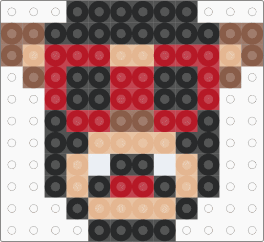 King Kat - beige,red