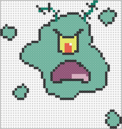 flat plankton meme - teal,spongebob,meme,green,simple