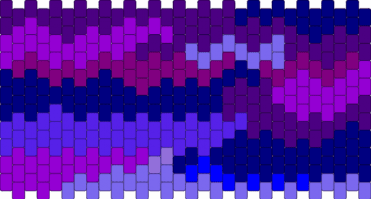blue and purple thing - purple