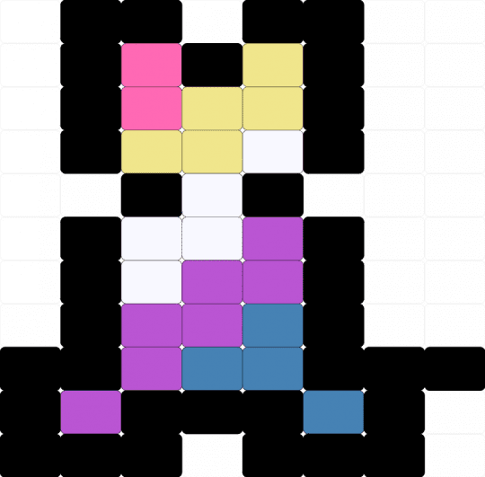 bigender dog - black,pink