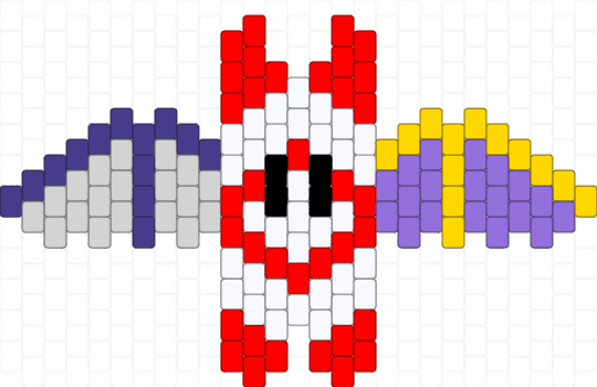 Objectum bat - purple,red