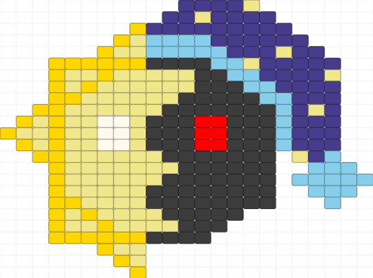 Sundrop/Moondrop - yellow,purple,cotdcontrast