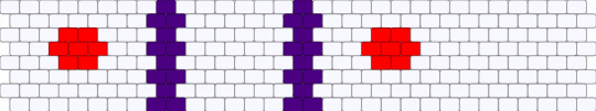 FNAF Puppet cuff - white,purple,red