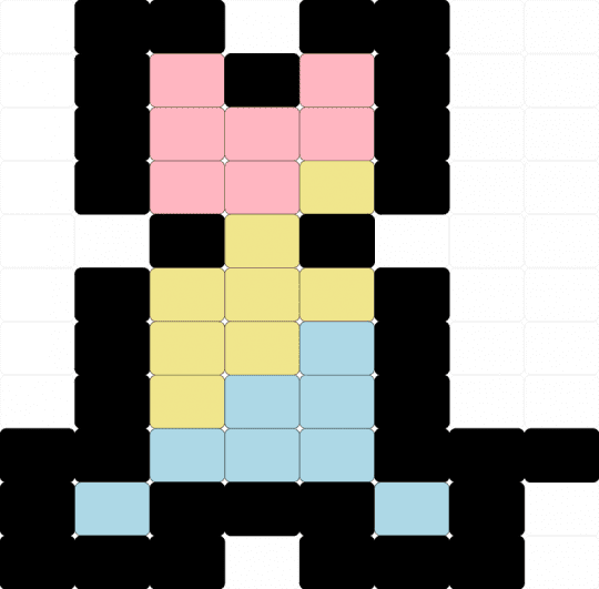 Pansexual dog - black,yellow,light blue