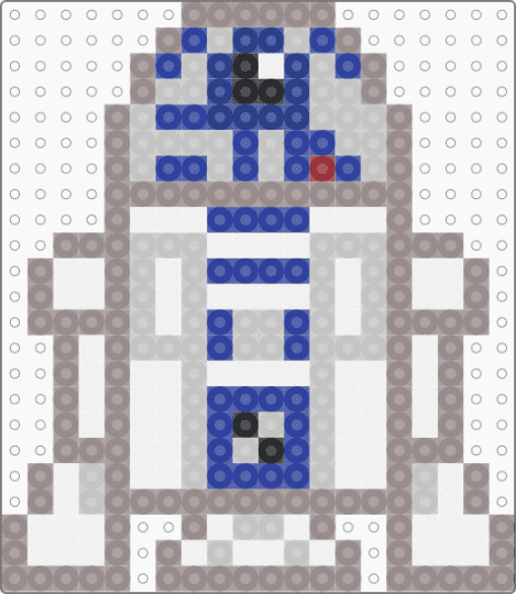 R2-D2 - gray,beige