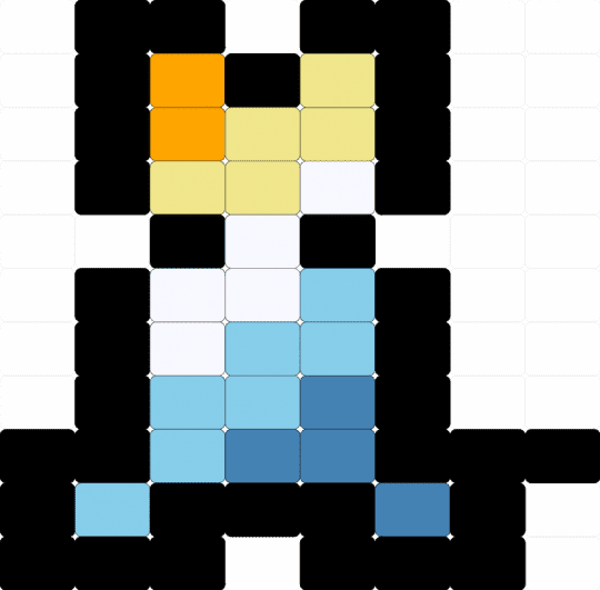 Aroace dog - black,yellow,light blue
