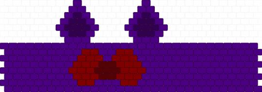 FNAF Bonnie cuff - purple