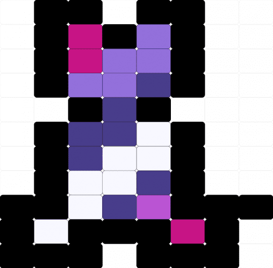 Almondgender dog - black,purple