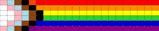 Pride flag - red,yellow,purple,colorful
