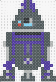 R4 series template - v1 (small - 1 panel) - star wars,r4,movies,scifi,robots,droids