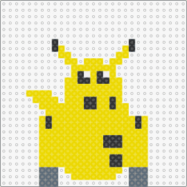 A-LT Droid / 39.1% - Pikachu v1 (small - 1 panel) - star wars,pikachu,pokemon,droids,scifi,cartoon,movies