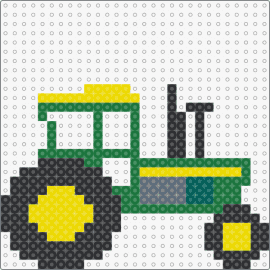 John Deere 4320 Tractor with cab - sm 1 panel 29x29 - john deere,tractors,vehicles,cars