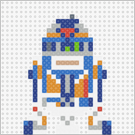 R7-T1 v3 (small - 1 panel) - star wars,r7t1,robots,droids,scifi,movies