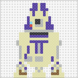 R4 series template - v2 (small - 1 panel) - star wars,r4,scifi,movies,robots,droids